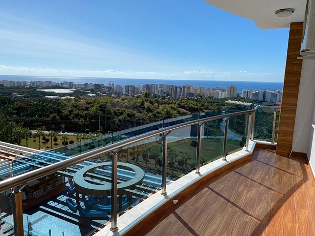 اطلالة بحر- مجمع 5 نجوم - شقة غرفة وصالة مفروشة - في مهموتلار / الانيا 