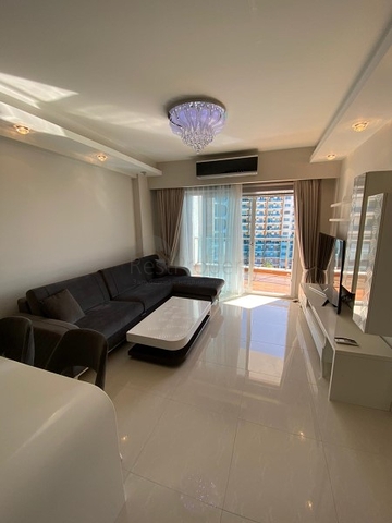 اطلالة بحر- مجمع 5 نجوم - شقة غرفة وصالة مفروشة - في مهموتلار / الانيا 