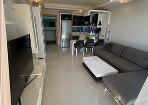 اطلالة بحر- مجمع 5 نجوم - شقة غرفة وصالة مفروشة - في مهموتلار / الانيا 