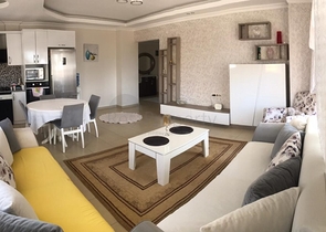 قريبة من البحر - شقة عائلية - من تصميم 1+2 - في مهموتلار / الانيا 