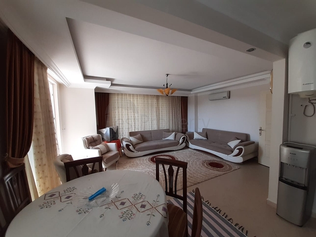 سعر اقتصادي - شقة مفروشة - 2 غرفة نوم وصالة -ضمن مجمع سكني - في مهموتلار / الانيا 