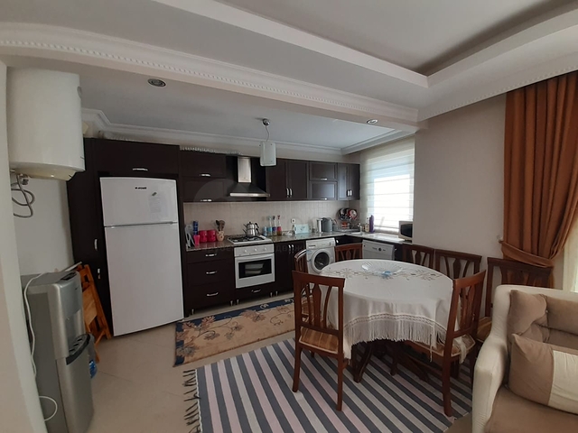 سعر اقتصادي - شقة مفروشة - 2 غرفة نوم وصالة -ضمن مجمع سكني - في مهموتلار / الانيا 