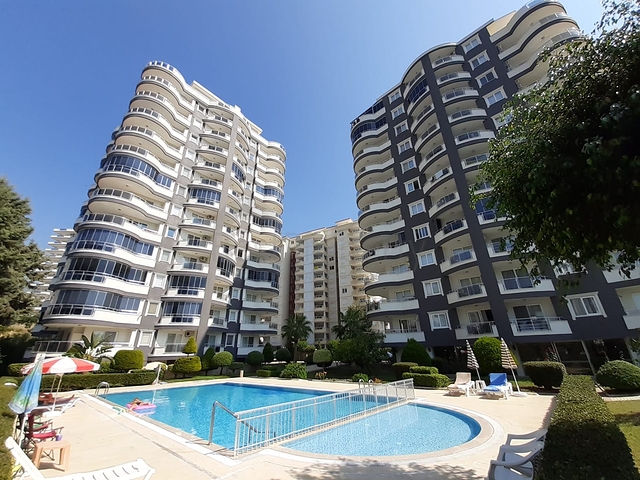 سعر اقتصادي - شقة مفروشة - 2 غرفة نوم وصالة -ضمن مجمع سكني - في مهموتلار / الانيا 