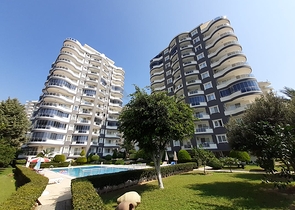 سعر اقتصادي - شقة مفروشة - 2 غرفة نوم وصالة -ضمن مجمع سكني - في مهموتلار / الانيا 