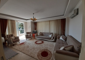 سعر اقتصادي - شقة مفروشة - 2 غرفة نوم وصالة -ضمن مجمع سكني - في مهموتلار / الانيا 