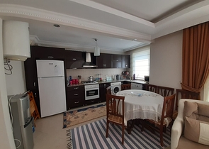 سعر اقتصادي - شقة مفروشة - 2 غرفة نوم وصالة -ضمن مجمع سكني - في مهموتلار / الانيا 