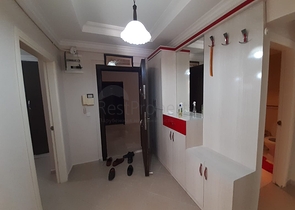 سعر اقتصادي - شقة مفروشة - 2 غرفة نوم وصالة -ضمن مجمع سكني - في مهموتلار / الانيا 