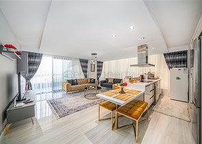 اطلالة بحرية - مجمع فاخر - شقة 2 غرفة وصالة - في كارجي جاك / الانيا 