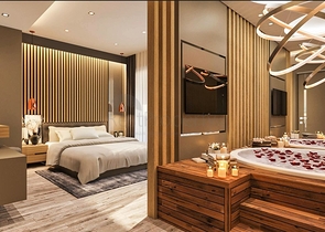 سكن خمس نجوم قريب من الشواطئ الرملية في لارا