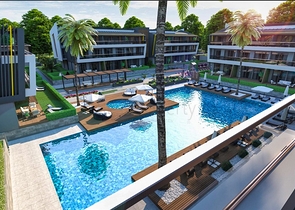 سكن خمس نجوم قريب من الشواطئ الرملية في لارا