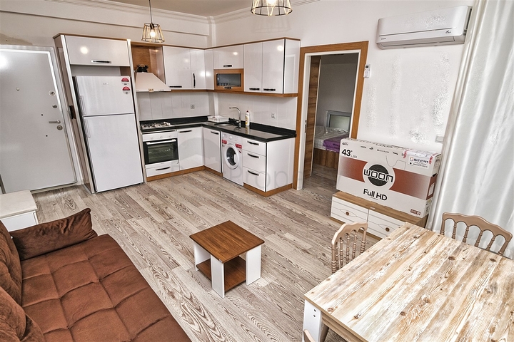 شقة بغرفة نوم واحدة مع أثاث في هورما أنطاليا