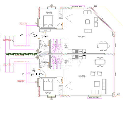 مشروع استثماري لفيلات من 4 غرف نوم في بيليك