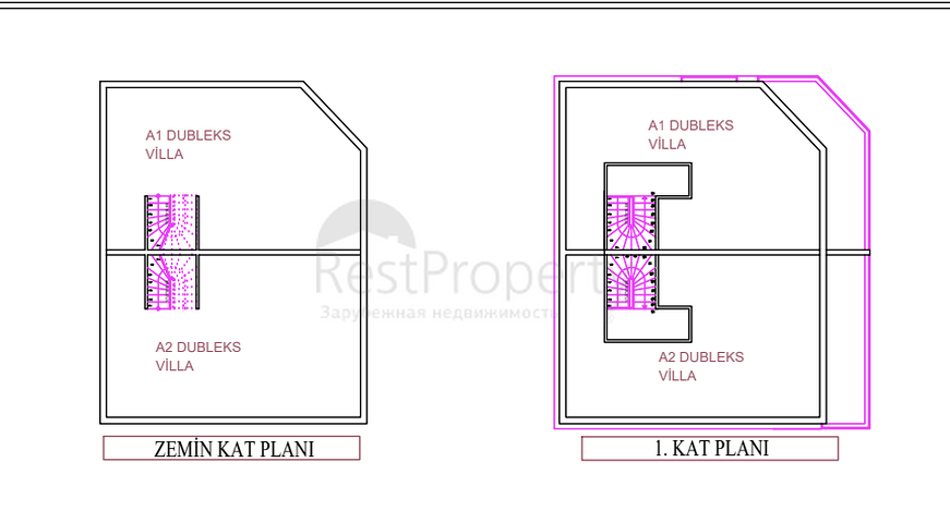 مشروع استثماري لفيلات من 4 غرف نوم في بيليك
