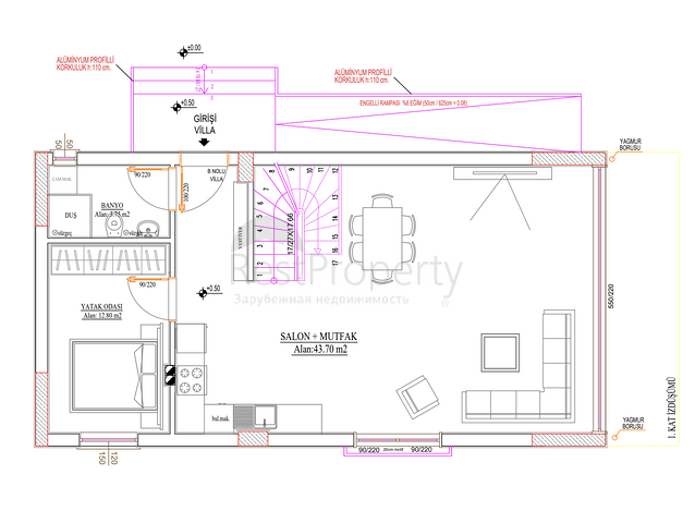 مشروع استثماري لفيلات من 4 غرف نوم في بيليك