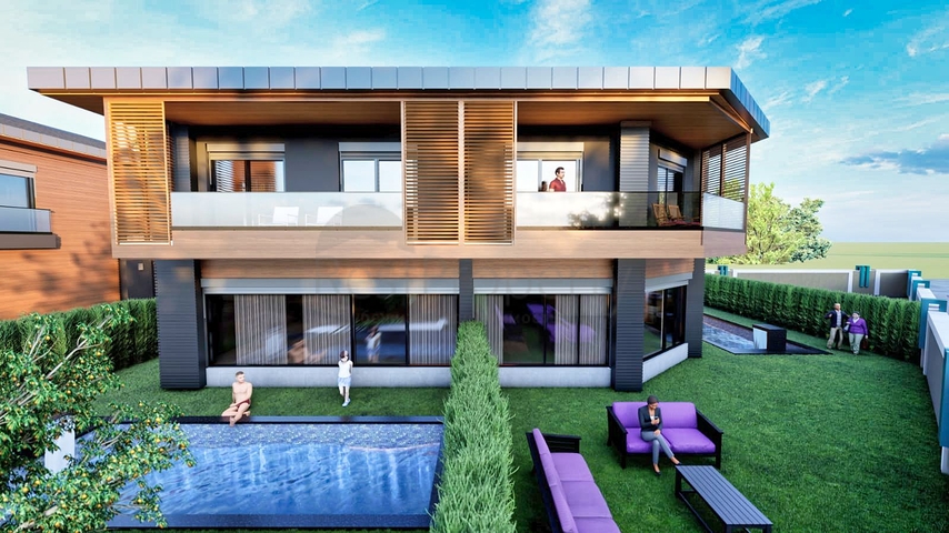 مشروع استثماري لفيلات من 4 غرف نوم في بيليك