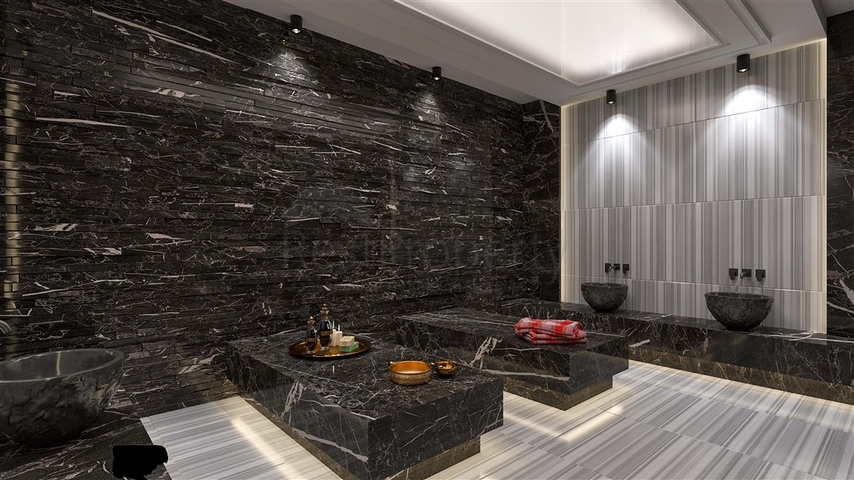 باطلالة بحرية - مجمع سكني مميز - قيد الانشاء - في كارجي جاك / الانيا 