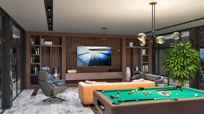 باطلالة بحرية - مجمع سكني مميز - قيد الانشاء - في كارجي جاك / الانيا 