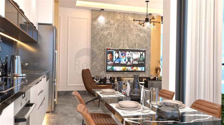 باطلالة بحرية - مجمع سكني مميز - قيد الانشاء - في كارجي جاك / الانيا 