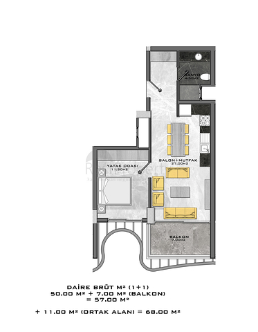 باطلالة بحرية - مجمع سكني مميز - قيد الانشاء - في كارجي جاك / الانيا 