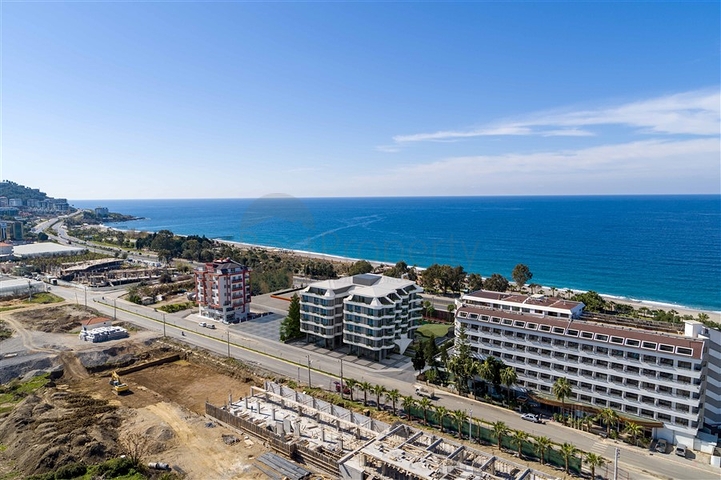 باطلالة بحرية - مجمع سكني مميز - قيد الانشاء - في كارجي جاك / الانيا 