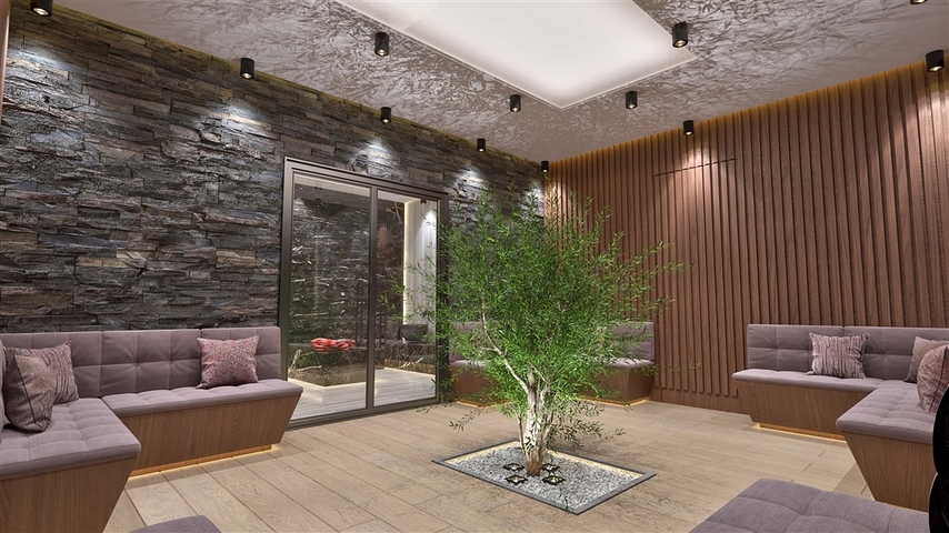 باطلالة بحرية - مجمع سكني مميز - قيد الانشاء - في كارجي جاك / الانيا 