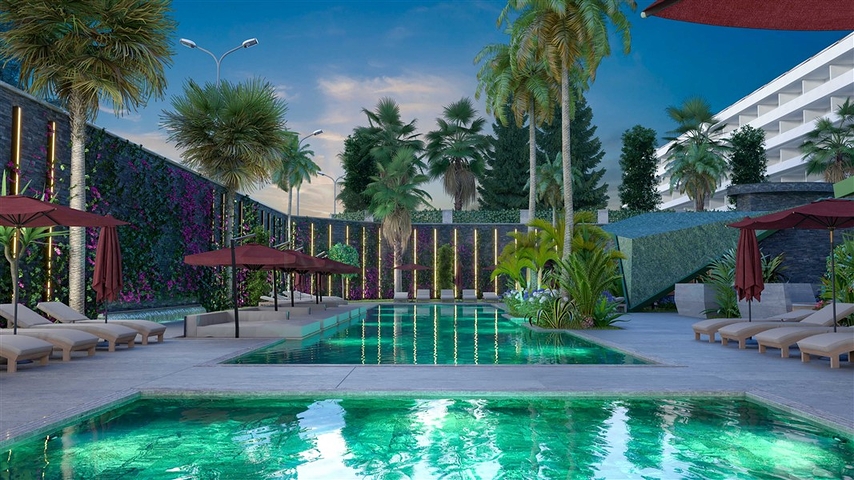 باطلالة بحرية - مجمع سكني مميز - قيد الانشاء - في كارجي جاك / الانيا 