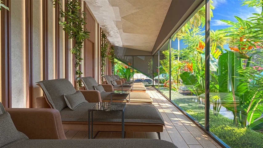 باطلالة بحرية - مجمع سكني مميز - قيد الانشاء - في كارجي جاك / الانيا 