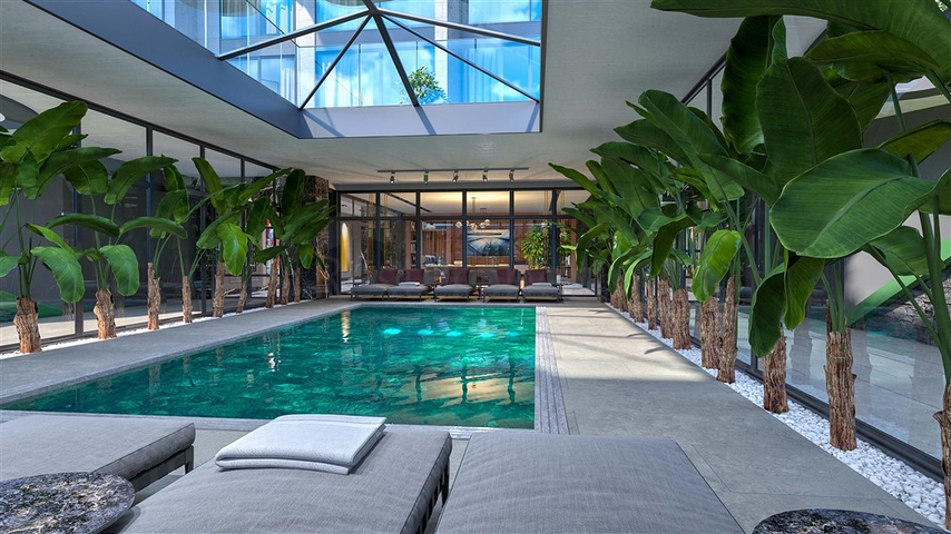 باطلالة بحرية - مجمع سكني مميز - قيد الانشاء - في كارجي جاك / الانيا 