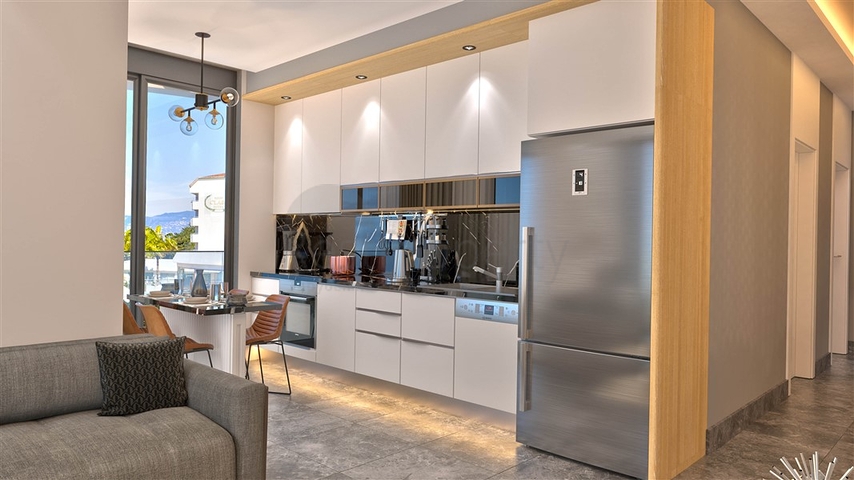 باطلالة بحرية - مجمع سكني مميز - قيد الانشاء - في كارجي جاك / الانيا 