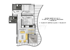 باطلالة بحرية - مجمع سكني مميز - قيد الانشاء - في كارجي جاك / الانيا 