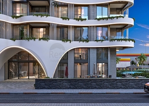 باطلالة بحرية - مجمع سكني مميز - قيد الانشاء - في كارجي جاك / الانيا 