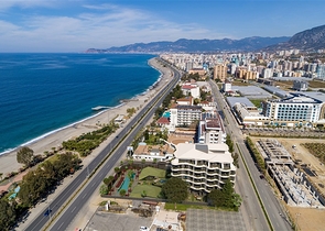 باطلالة بحرية - مجمع سكني مميز - قيد الانشاء - في كارجي جاك / الانيا 