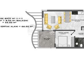 باطلالة بحرية - مجمع سكني مميز - قيد الانشاء - في كارجي جاك / الانيا 