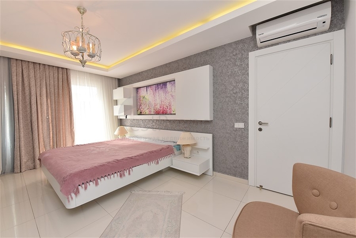 شقة فاخرة - تصميم غرفتين وصالة - مفروشة - في مهموتلار / الانيا 