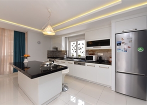 شقة فاخرة - تصميم غرفتين وصالة - مفروشة - في مهموتلار / الانيا 