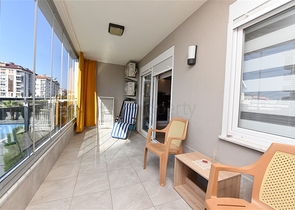 ضمن مجمع فاخر قريب من البحر -شقة 2 غرفة وصالة مفروشة - في كاستل / الانيا 