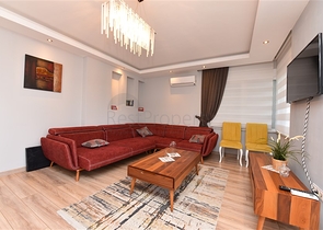 ضمن مجمع فاخر قريب من البحر -شقة 2 غرفة وصالة مفروشة - في كاستل / الانيا 