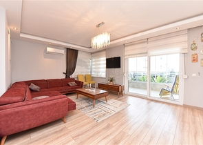 ضمن مجمع فاخر قريب من البحر -شقة 2 غرفة وصالة مفروشة - في كاستل / الانيا 