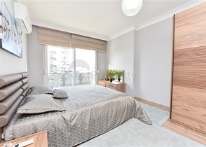 ضمن مجمع فاخر قريب من البحر -شقة 2 غرفة وصالة مفروشة - في كاستل / الانيا 