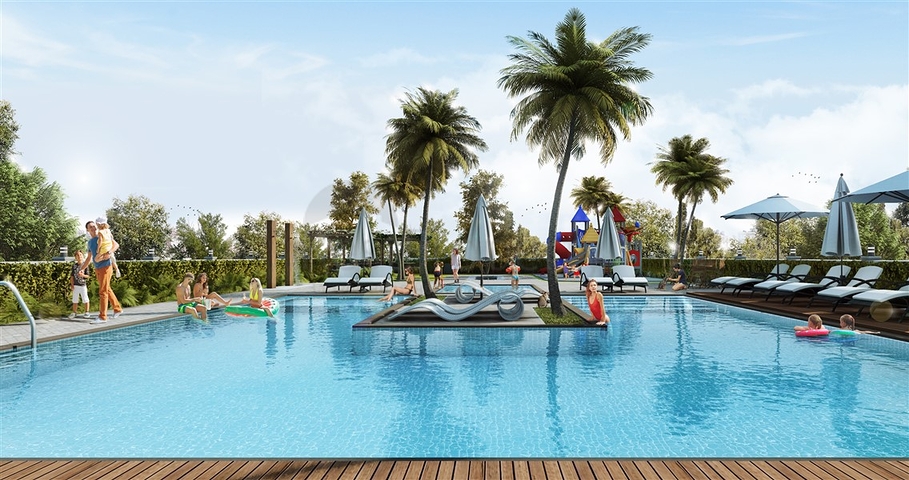 اسعار مناسبة - مجمع قيد الانشاء في منطقة كاستل / الانيا 