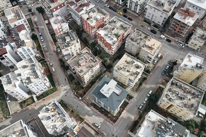 شقق فسيحة 2 + 1 في وسط أنطاليا