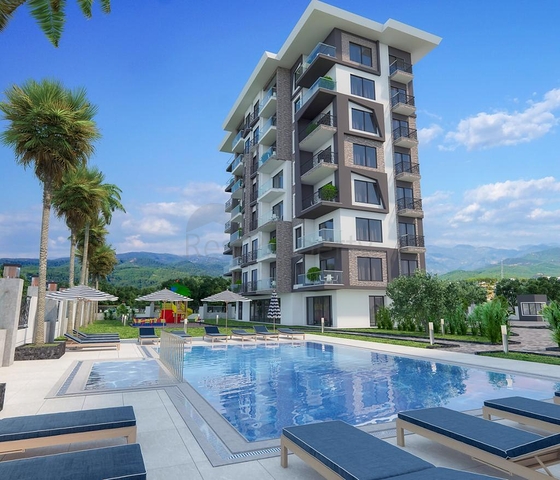 اطلالة بحرية - مناسب كمنزل للعطلات - مجمع قيد الانشاء في ديمرتاش  / شرق الانيا 