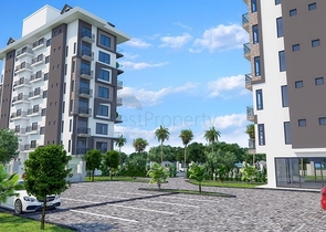 اطلالة بحرية - مناسب كمنزل للعطلات - مجمع قيد الانشاء في ديمرتاش  / شرق الانيا 