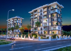 اطلالة بحرية - مناسب كمنزل للعطلات - مجمع قيد الانشاء في ديمرتاش  / شرق الانيا 