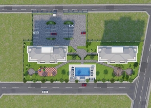 اطلالة بحرية - مناسب كمنزل للعطلات - مجمع قيد الانشاء في ديمرتاش  / شرق الانيا 