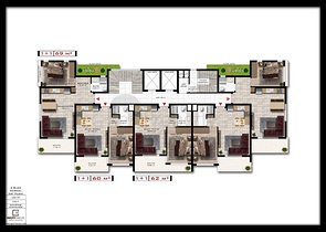 اطلالة بحرية - مناسب كمنزل للعطلات - مجمع قيد الانشاء في ديمرتاش  / شرق الانيا 
