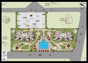 اطلالة بحرية - مناسب كمنزل للعطلات - مجمع قيد الانشاء في ديمرتاش  / شرق الانيا 