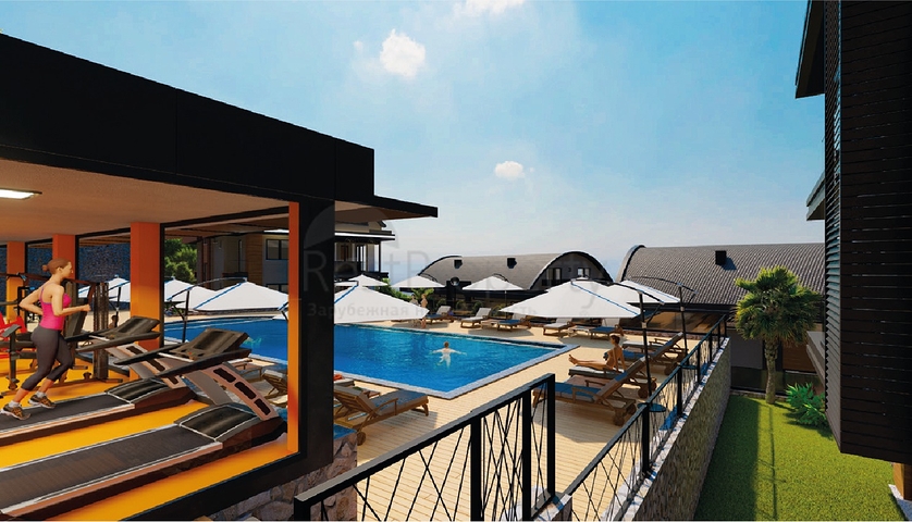 اطلالة بحر وقلعة -  شقق دوبلكس واسعة ضمن مجمع فاخر - مركز الانيا 