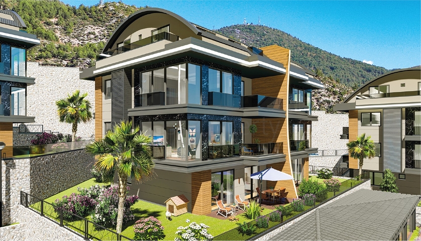 اطلالة بحر وقلعة -  شقق دوبلكس واسعة ضمن مجمع فاخر - مركز الانيا 