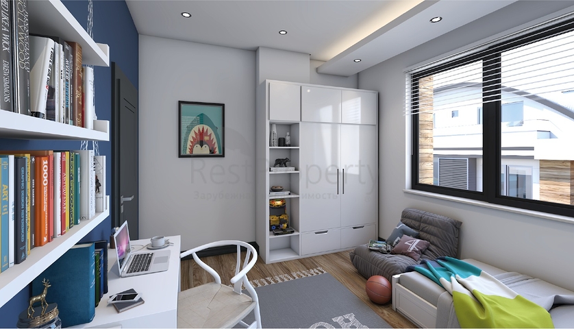 اطلالة بحر وقلعة -  شقق دوبلكس واسعة ضمن مجمع فاخر - مركز الانيا 